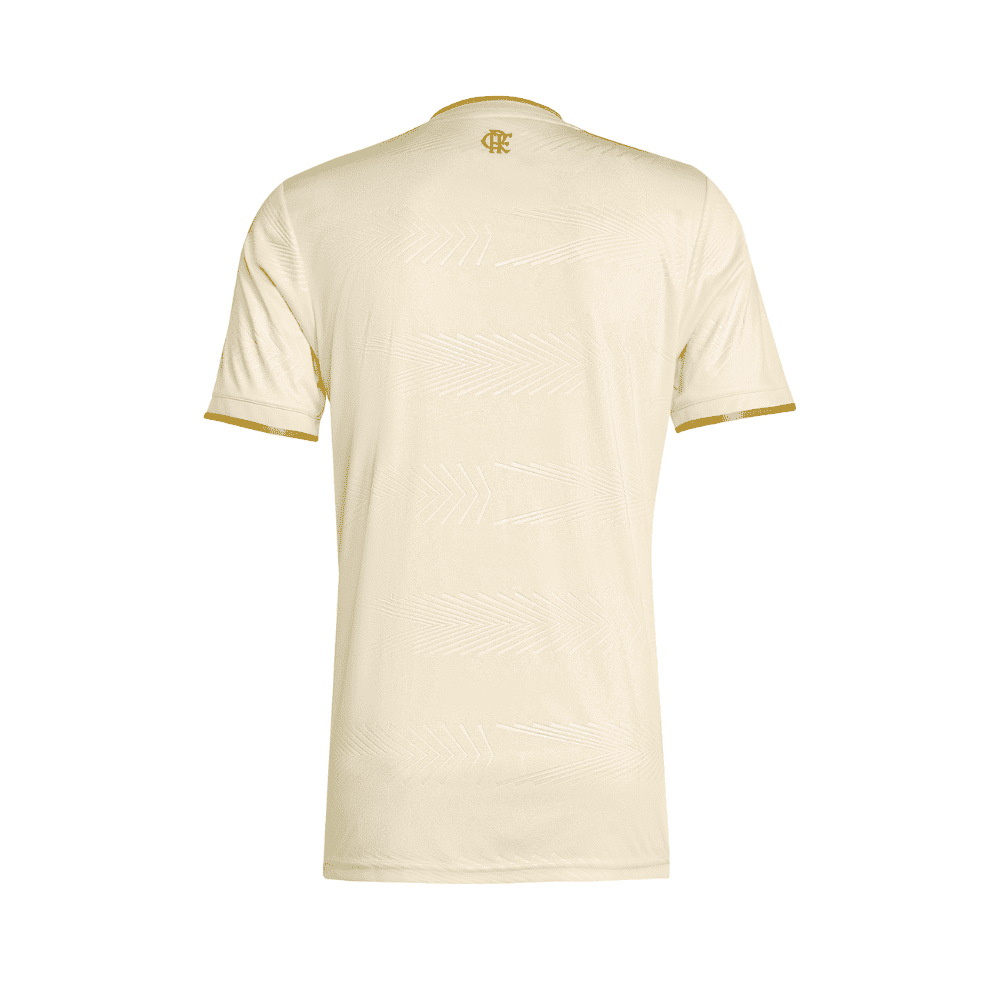 Camisa Flamengo Dourada | Jogo 3 2026 | Libertadores Sem Patrocínios 2